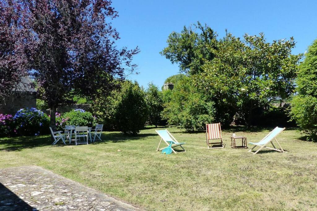 Crac'H, Grande Maison De Vacances Au Calme Crach Exterior foto