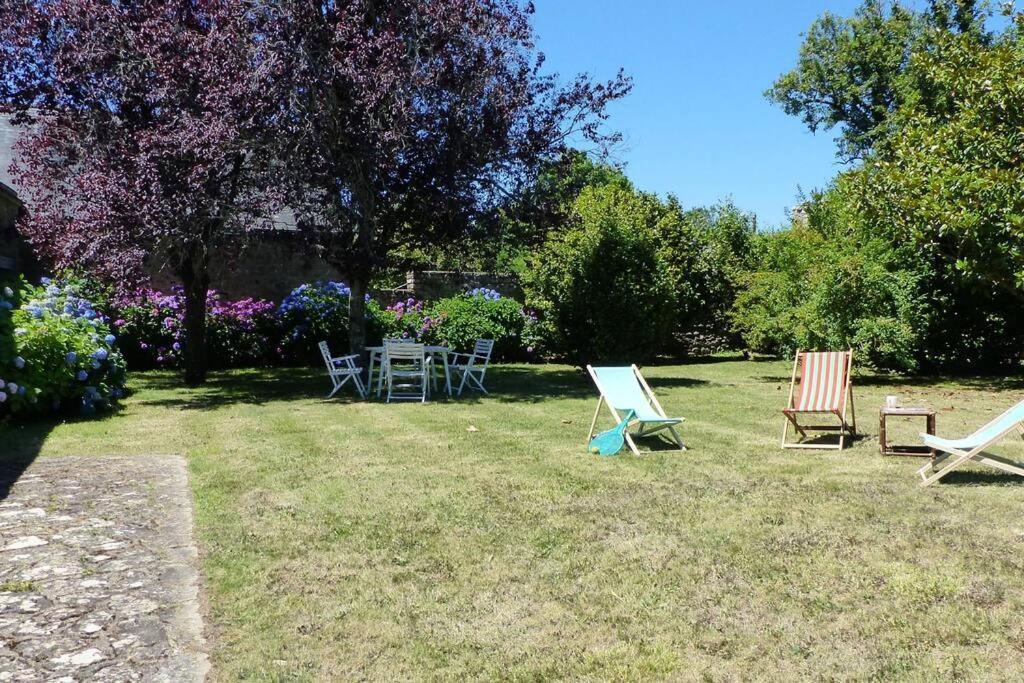 Crac'H, Grande Maison De Vacances Au Calme Crach Exterior foto