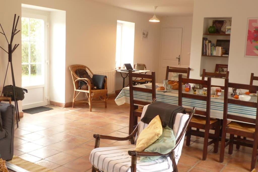 Crac'H, Grande Maison De Vacances Au Calme Crach Exterior foto