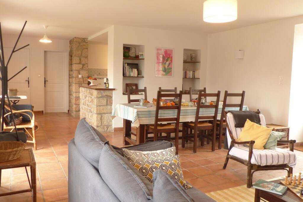 Crac'H, Grande Maison De Vacances Au Calme Crach Exterior foto